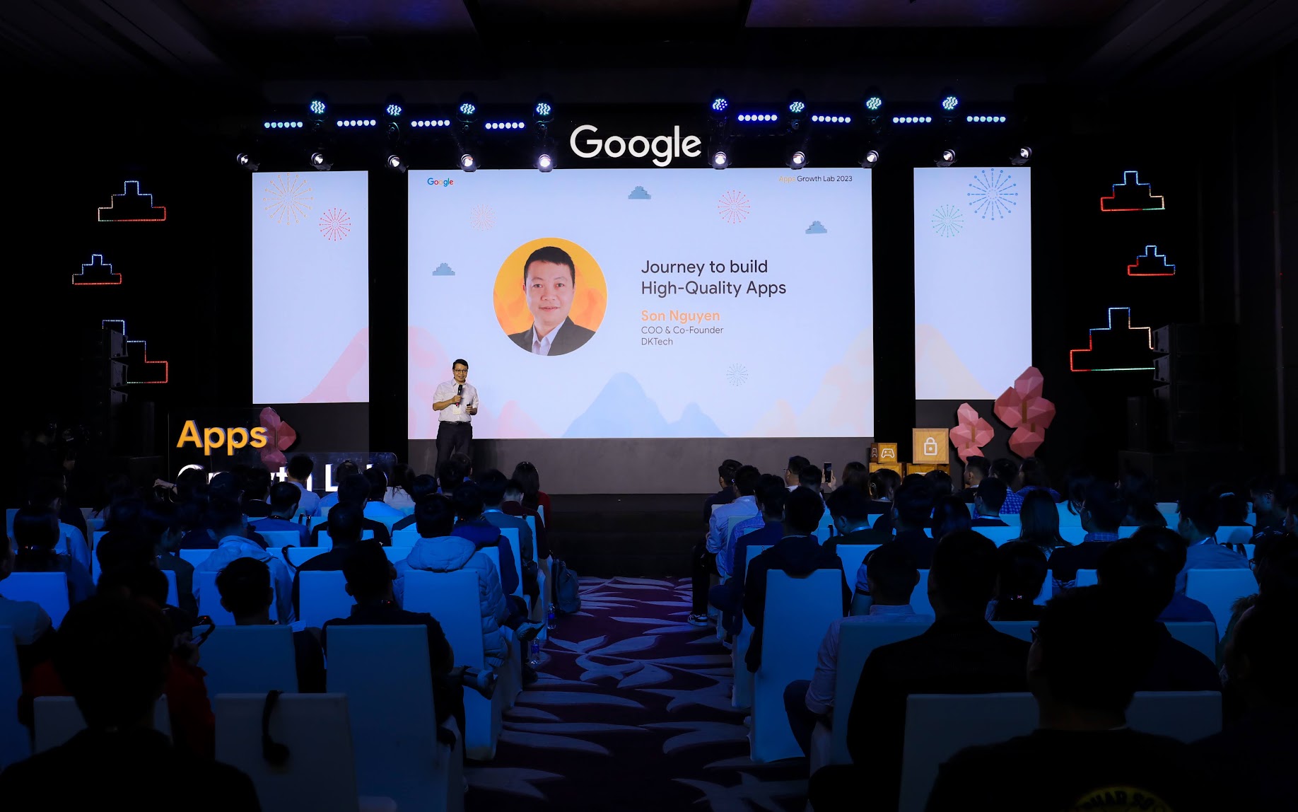 DKTech làm diễn giả ở Google App Growth Lab 2023